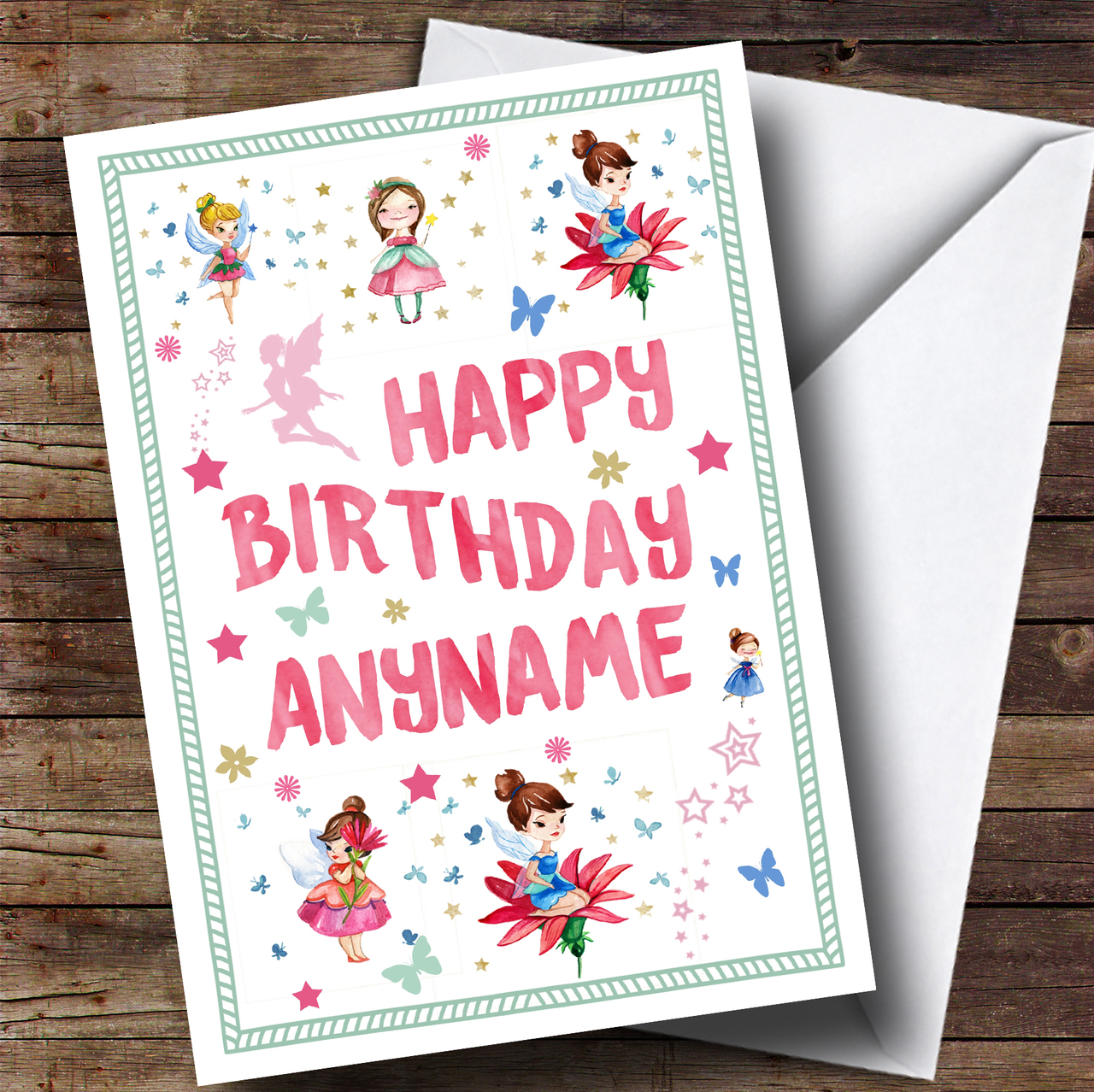 children's birthday card personalized lots of designs